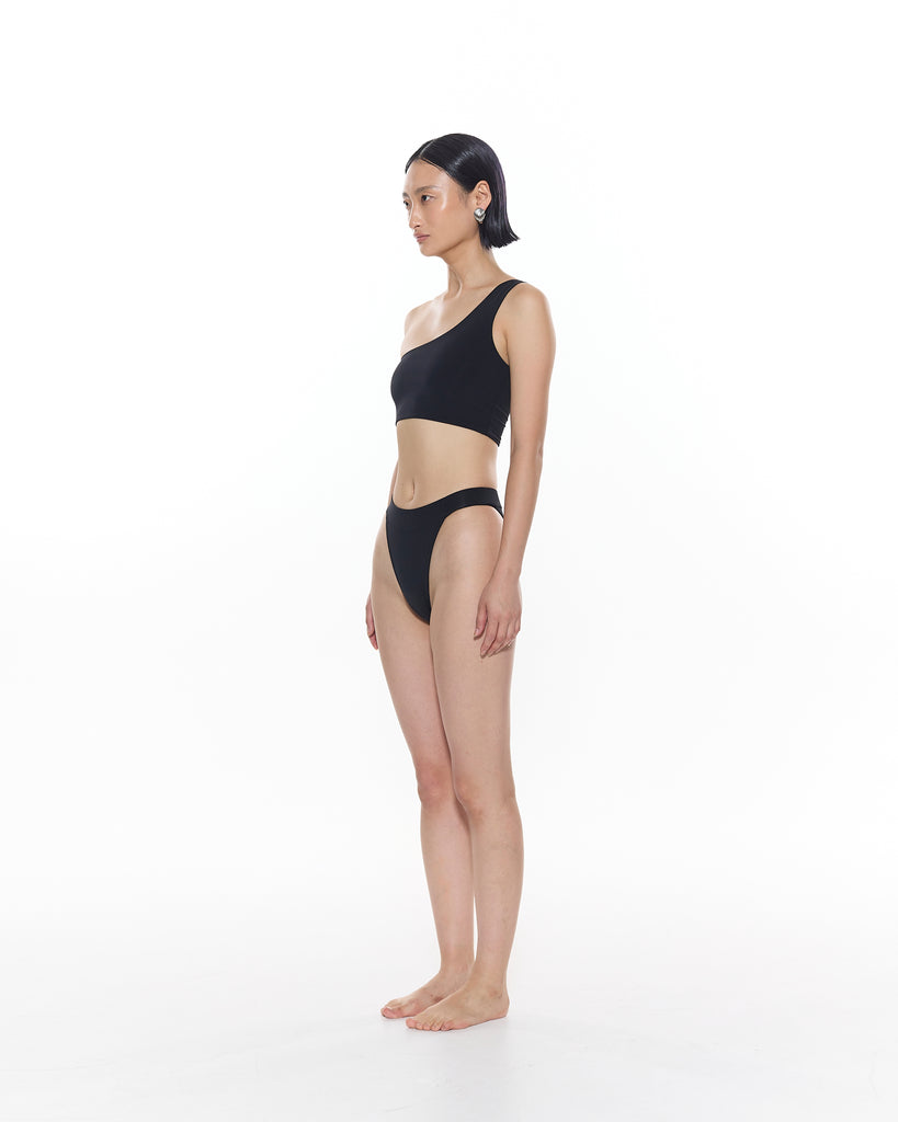 Shan Emma Triangle Bikini Top - Caviar – Melmira Bra & Swimsuits