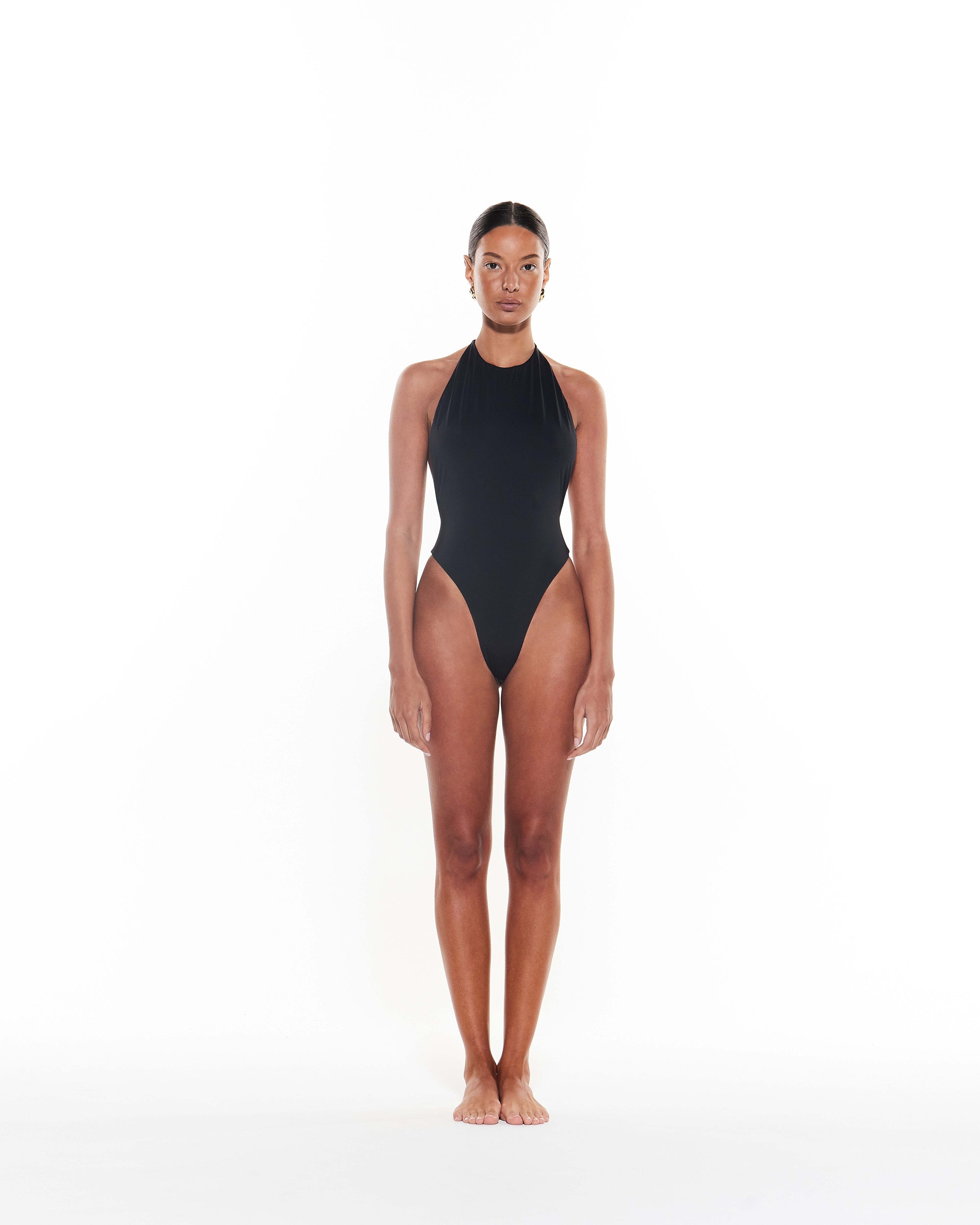 The Porter Black Luxury Swimsuit One Piece Myra Swim MYRASWIM