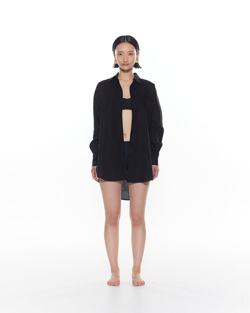 Women's Linen Shirts | Luxury Cover-Ups & Beachwear | Myra Swim