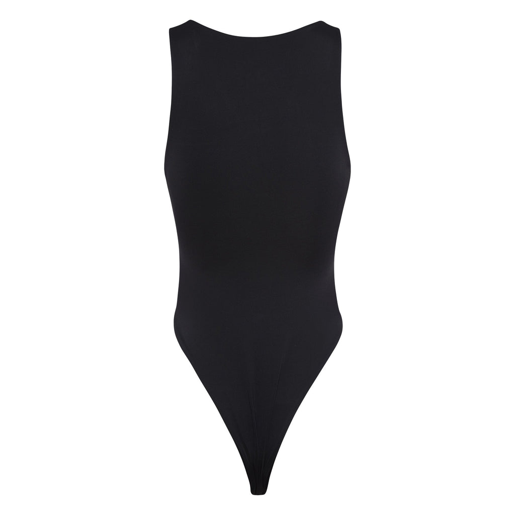 Kids Black Full Coverage Swimsuit | Myra Swim