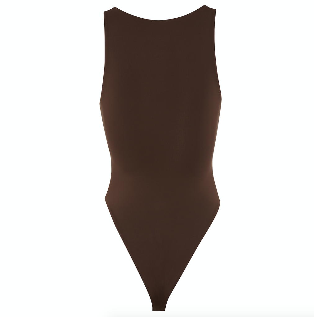 Chocolate Brown Full Coverage Swimsuit One Piece | Myraswim