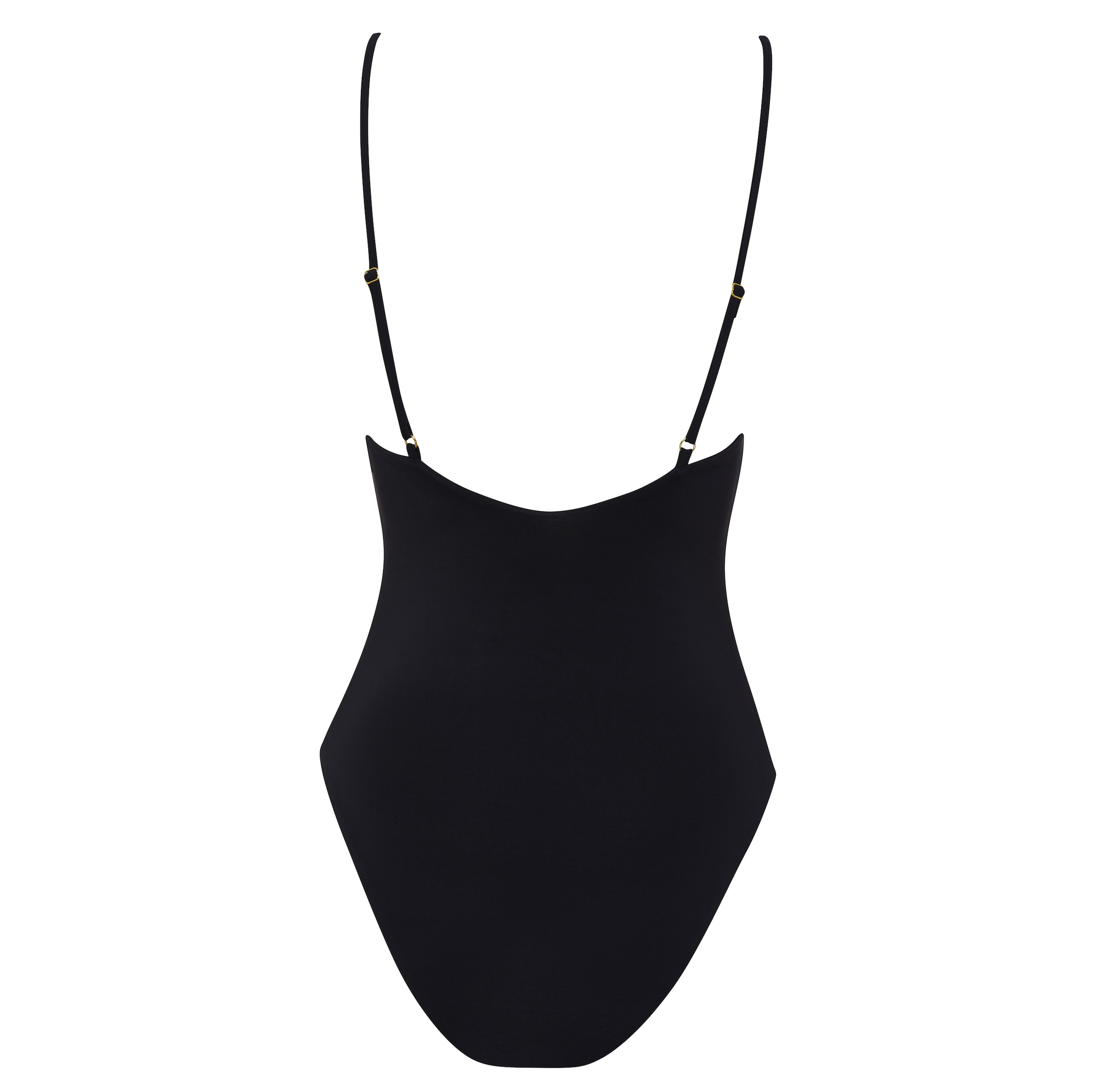 The Celine // Black | Bodysuit One Piece Swimwear | Myra